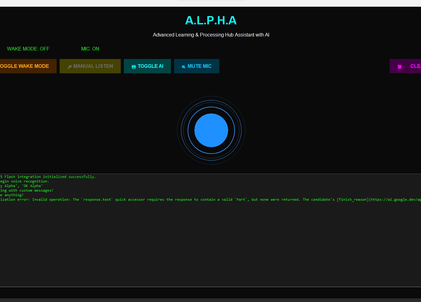 Alpha AI Project